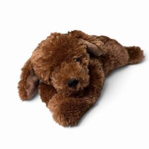 Chocolate Lab Labrador Puppy Dog Plush Laying 12 in 2010 Princess Soft Toys